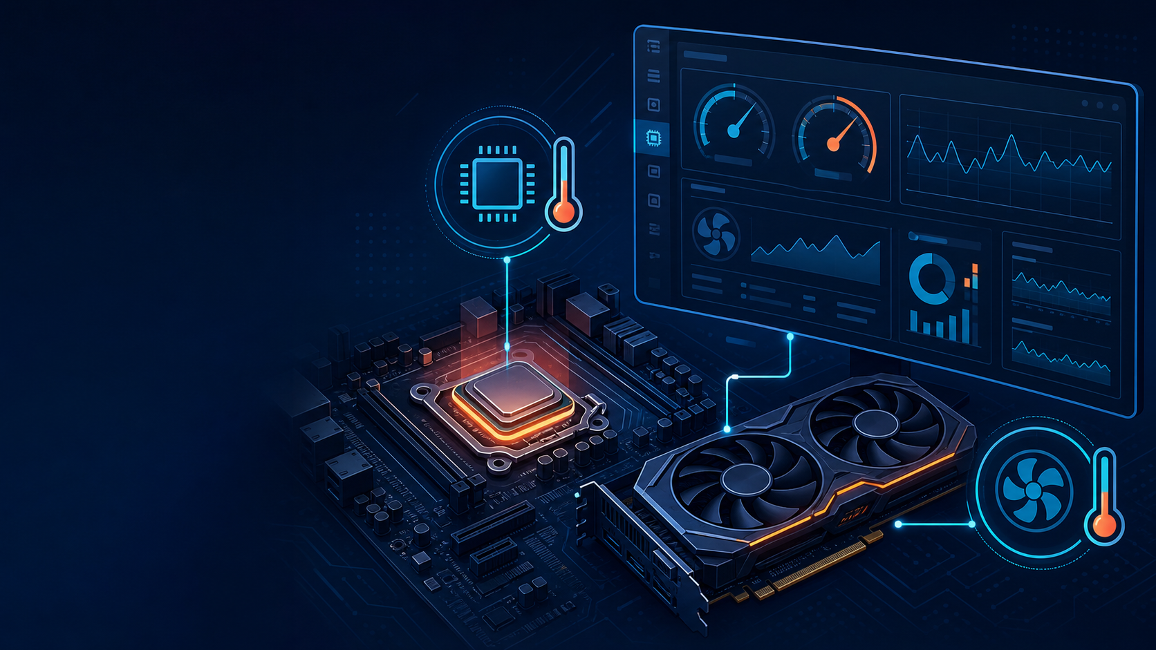 CPU 그래픽카드 GPU 온도 확인 방법 대표 이미지