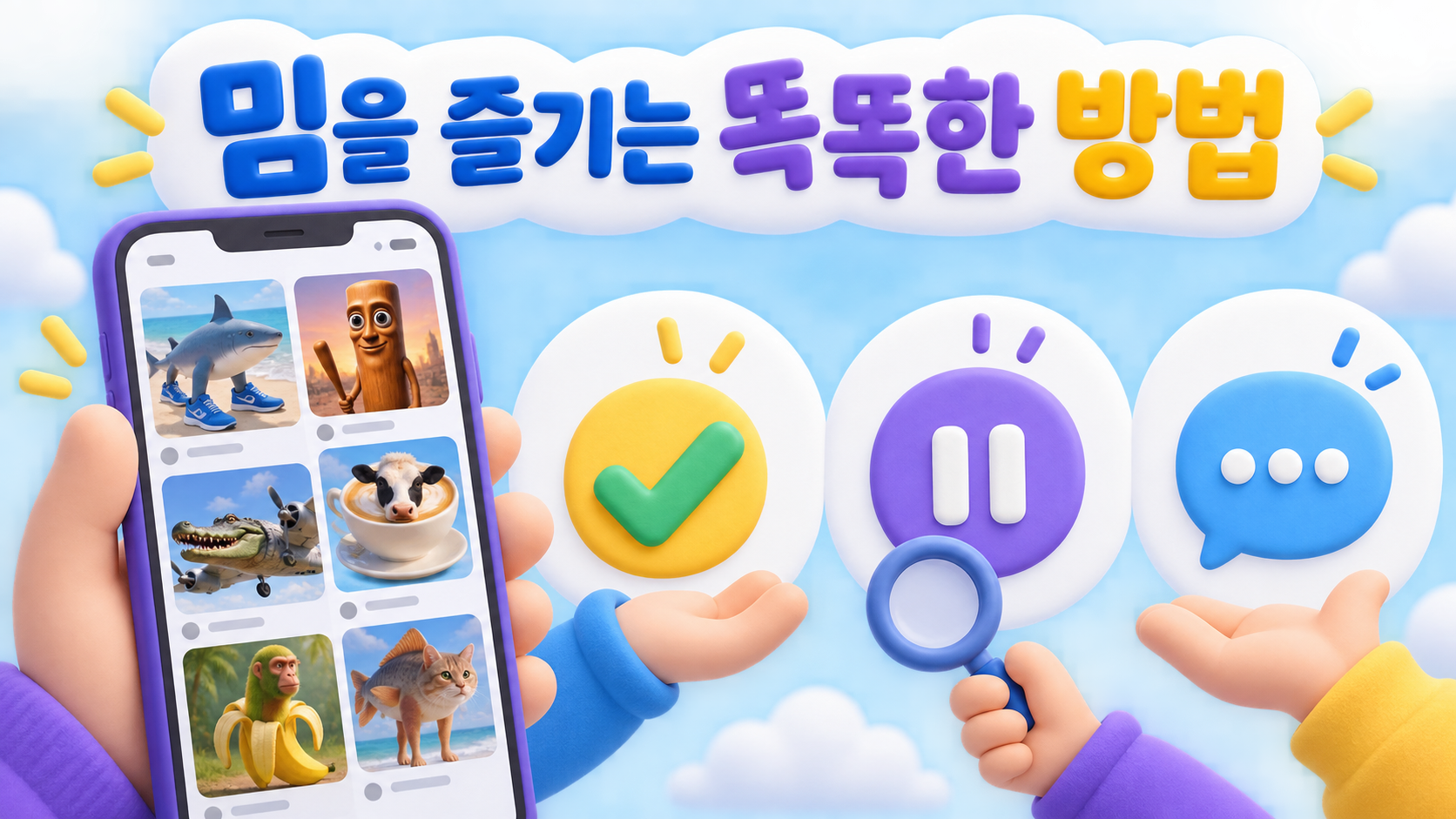이탈리안 브레인롯 밈을 건강하게 즐기는 방법 정보카드