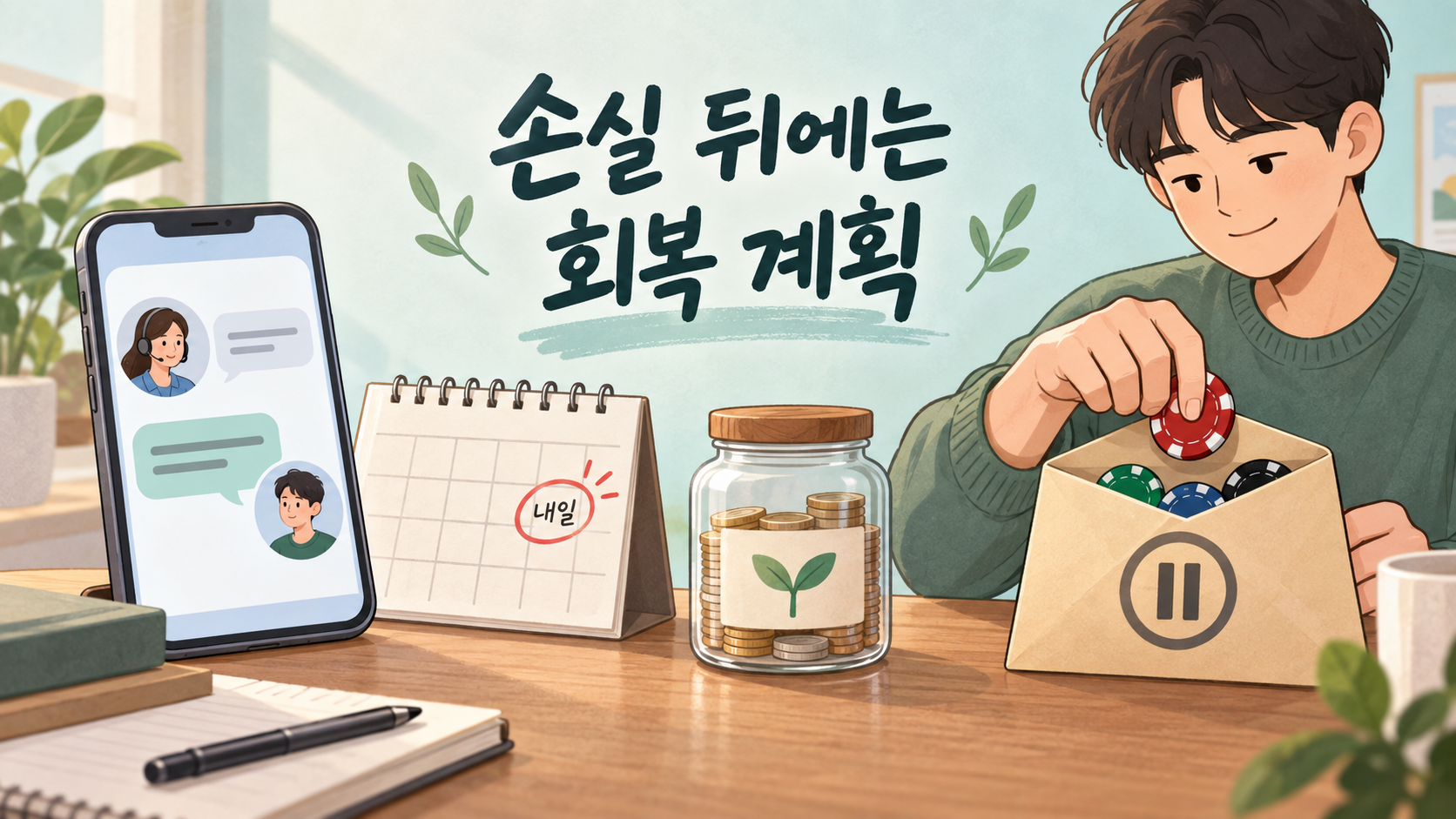 손실 뒤 회복 계획을 보여 주는 한국형 정보카드