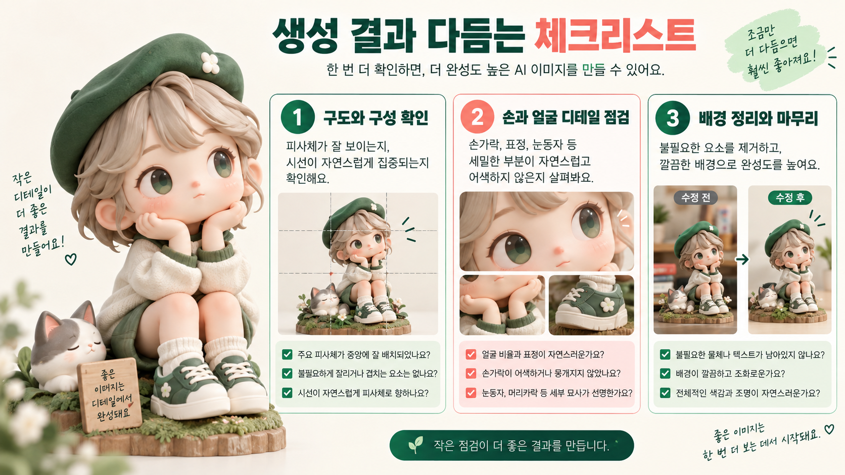 AI 피규어 이미지 결과 점검 정보카드