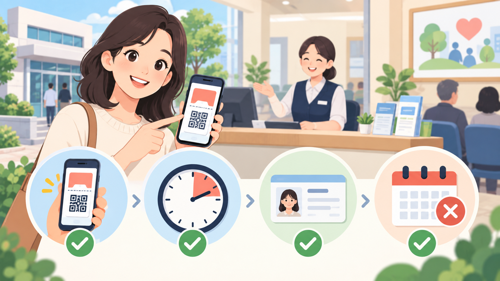 공공 서비스 예약 이용 전 체크리스트 정보카드