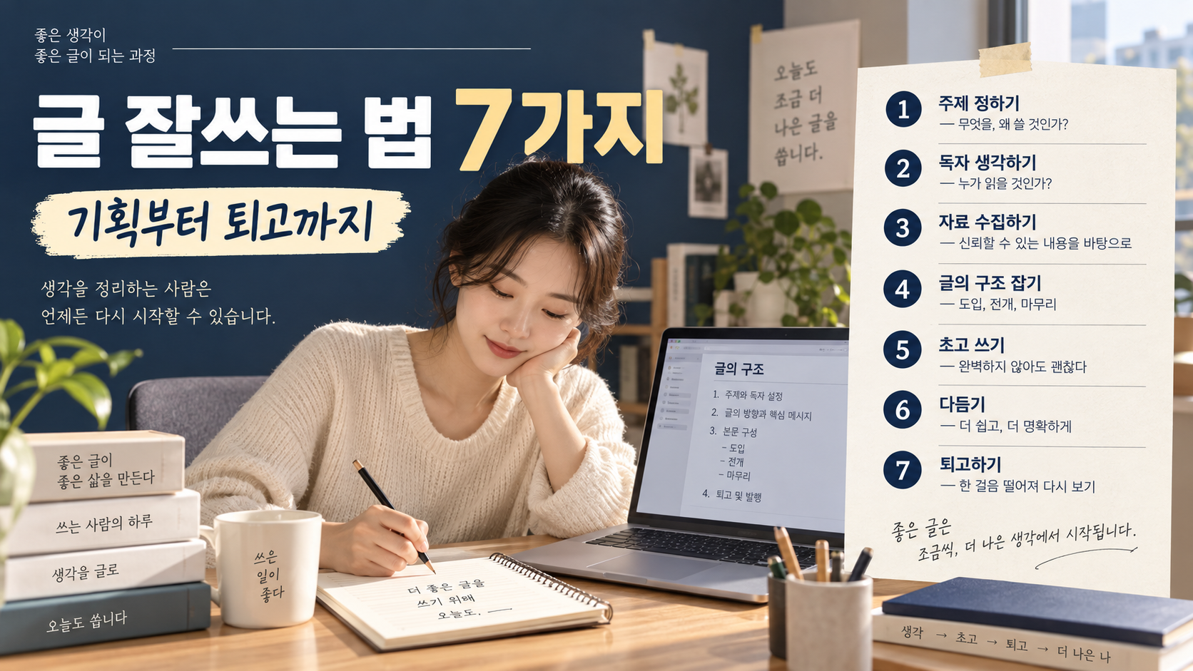 글 잘쓰는 법 7가지 정보카드