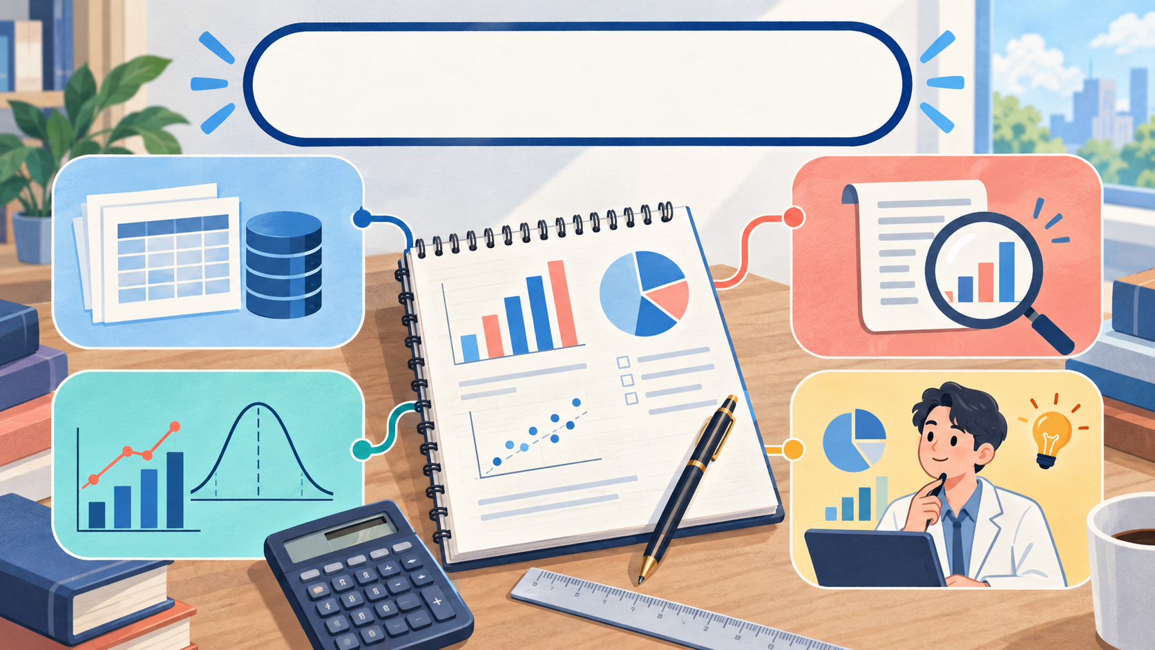 statistics 계열 영어 단어 가족을 보여 주는 정보카드