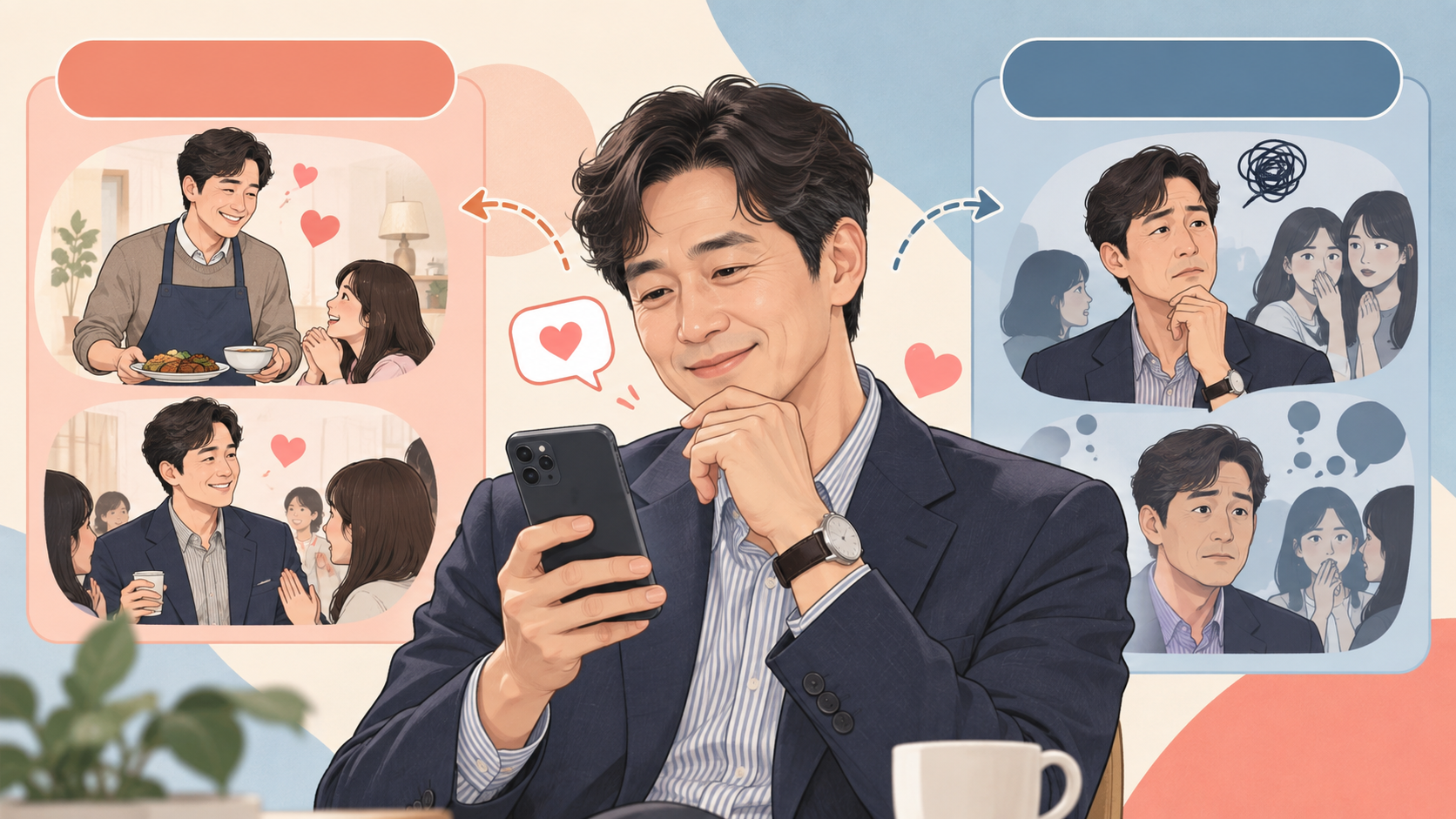 스윗 영포티 밈의 호의와 오해 맥락을 설명하는 한국형 정보카드