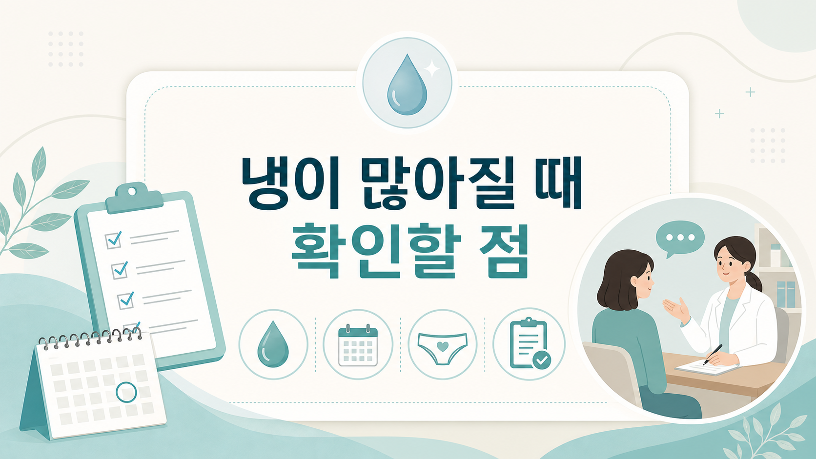 냉이 많아질 때 확인할 점 정보 카드