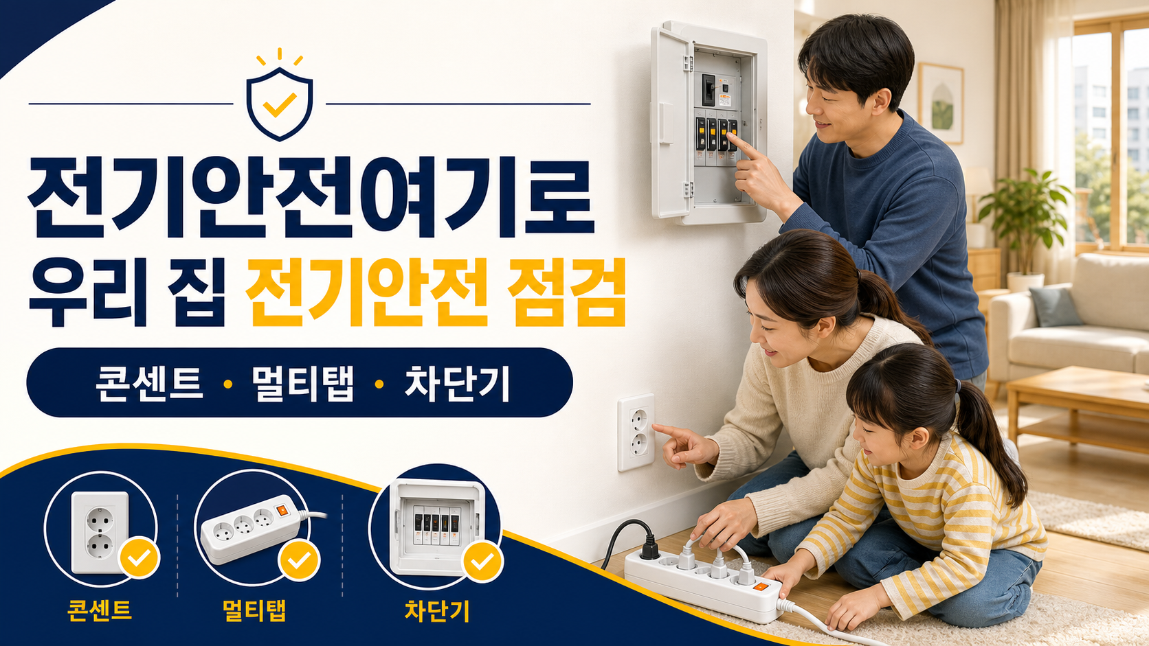전기안전여기로 우리 집 전기안전 점검 정보카드