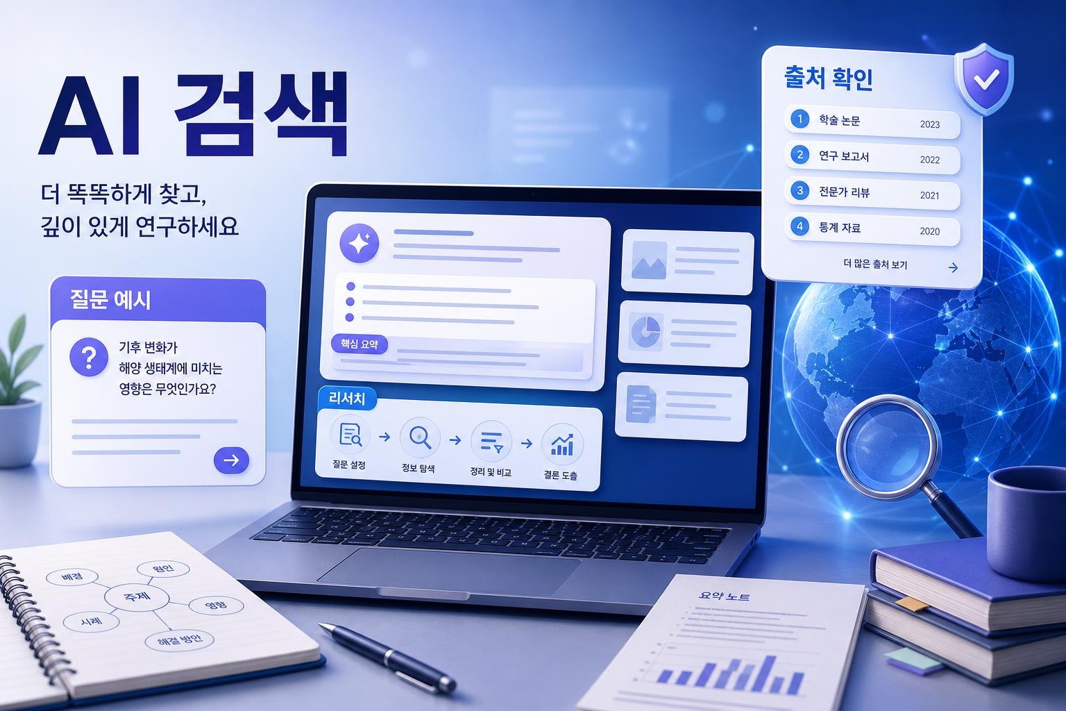 Perplexity AI 사용법과 AI 검색 엔진 가이드 대표 이미지