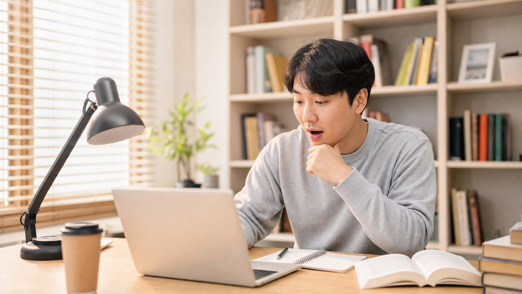 영어 표현을 공부하는 학습자